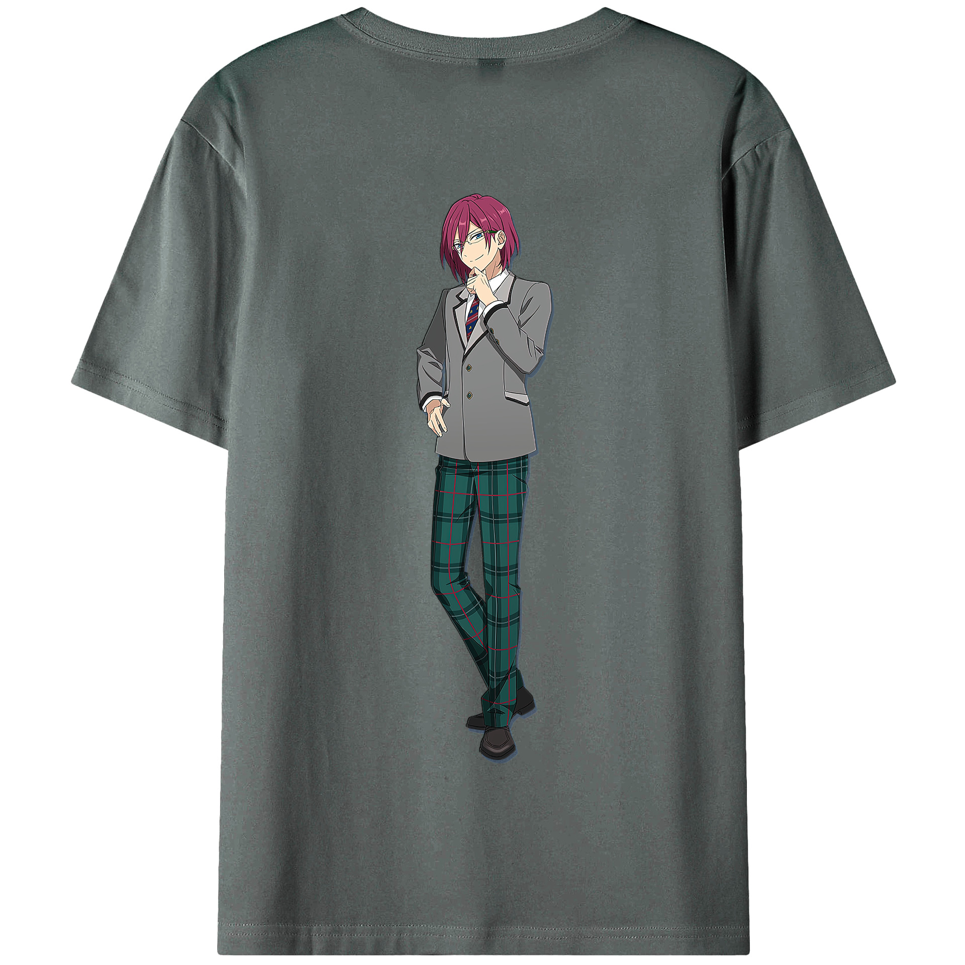 （画像用） あんさんぶるスターズ! Ensemble Stars 綿100％半袖Tシャツ（背面プリント）